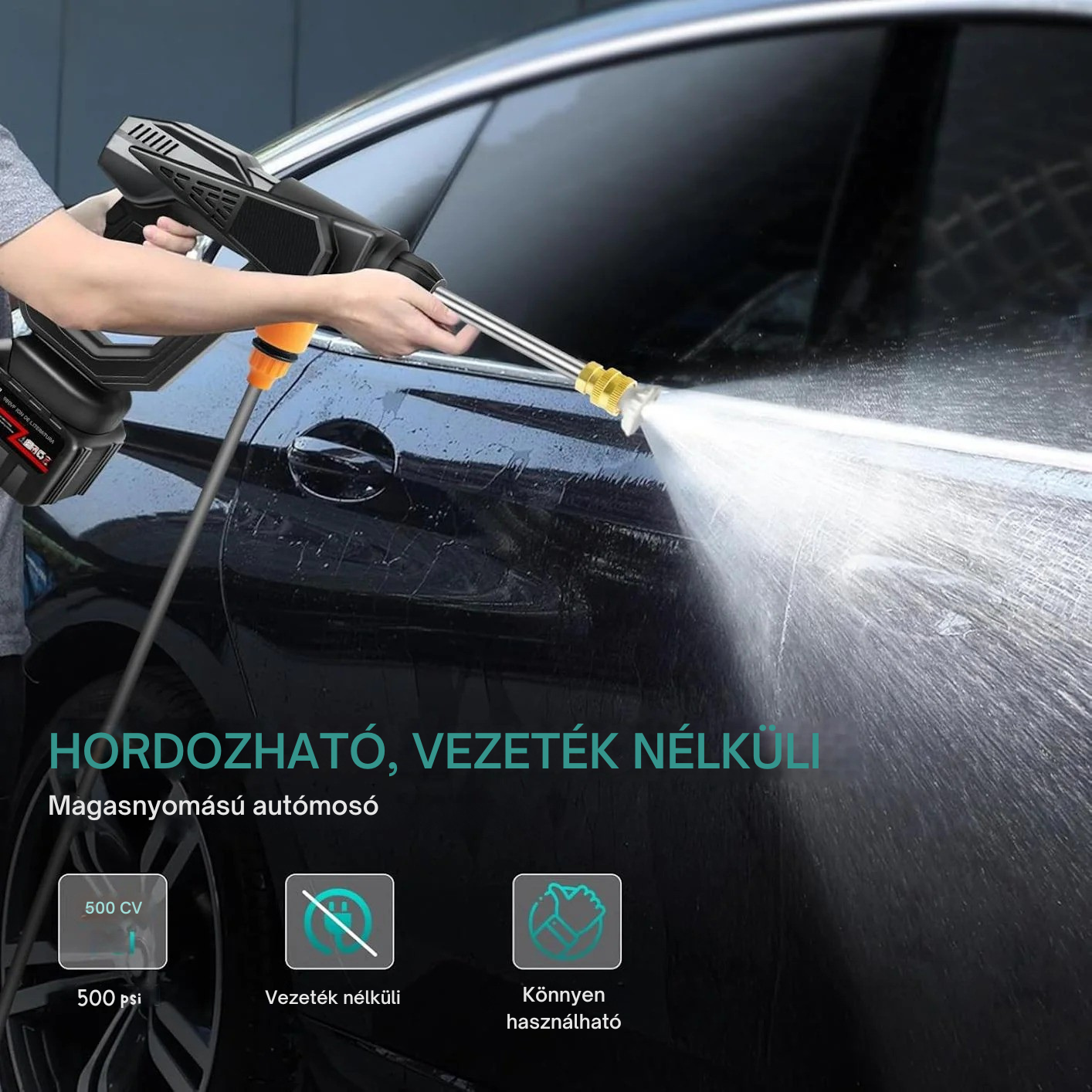 BlastFlow – Magasnyomású pisztoly